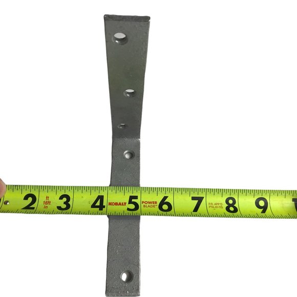 NEW Metal Stainless Steel L Bracket Large 5 Inches Long, Silver Everbuilt - Picture 3 of 7